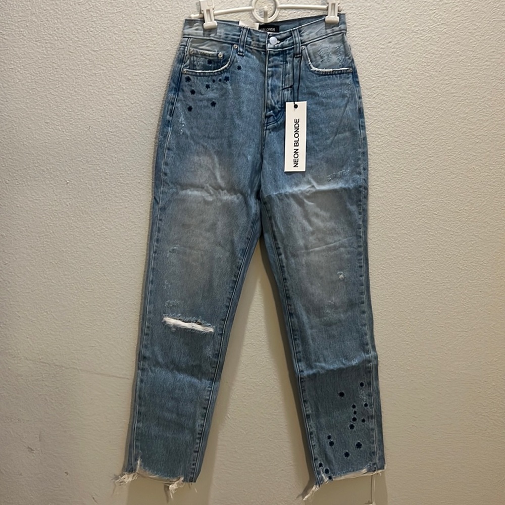 NWT Neon Blonde Siren Starstruck Jeans - Picture 3 of 11